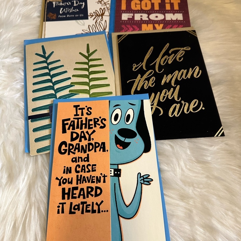 🩵5/$8 Father's Day Greeting Cards Set